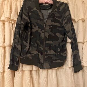 BB Dakota Camouflage Bomber Jacket